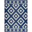 Tapis bleu marine intérieur / extérieur Kimmons Southwestern-1003902715