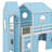 Twin Size Loft Bed With Slide And Tower-939436333