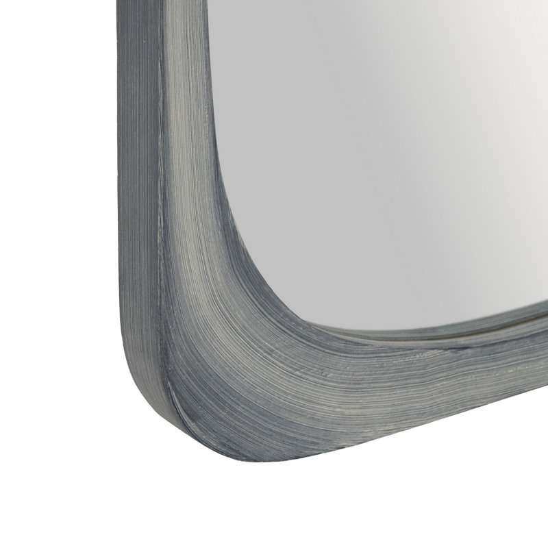 Caitlynn Solid Wood Rectangle Floor Mirror