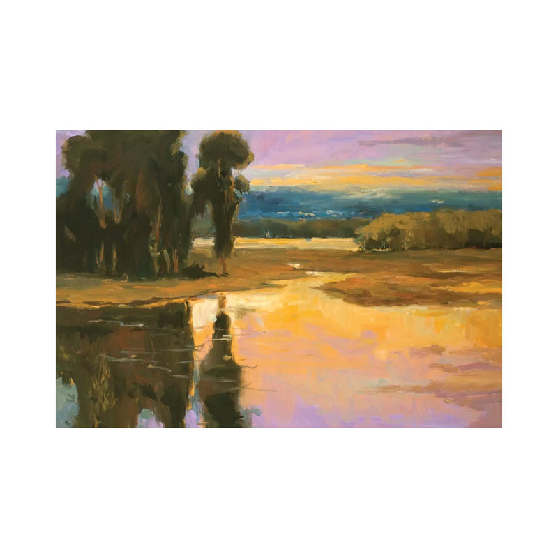 Peaceful I by Allayn Stevens - Wrapped Canvas Print, 20.32 cm H x 30.48 cm W