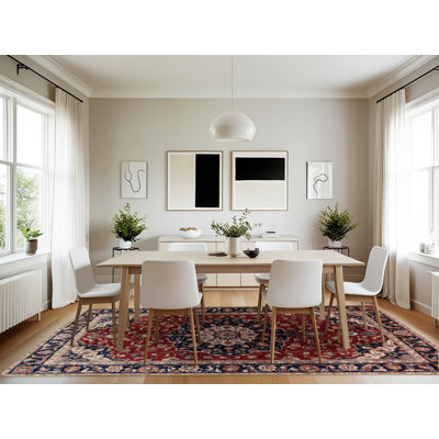 Machine Washable Persian Brown Area Rug