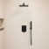 RainfallCascade 10" Pressure Balanced Rain Shower System with Handheld Spray