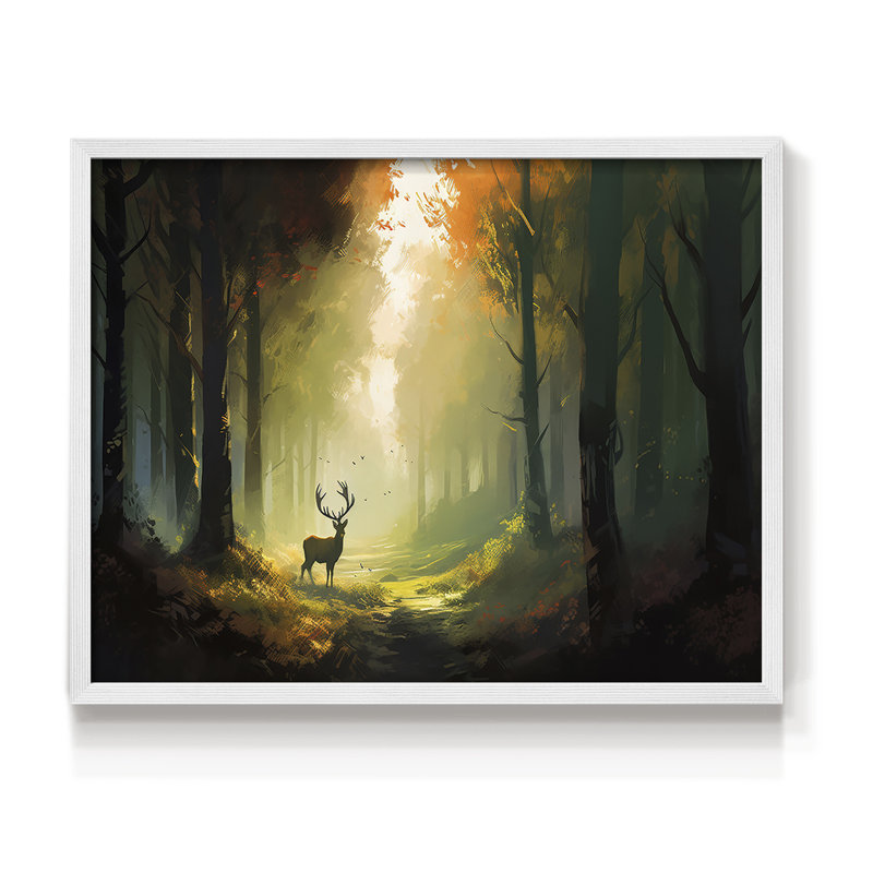 Faune - Édition encadrée - Restickable, H 8 po x l 10 po, Blanc