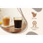 Ensemble de 2 tasses en verre trempé 2 pièces Tribeca pour boissons chaudes et froides 400 ml