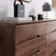 Commode d'appoint en bois massif Jonathen