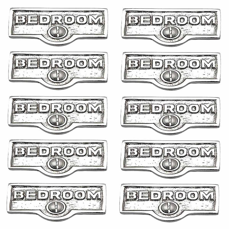 Switch Tags Bedroom Name Signs 1-Gang Rocker Wall Plate