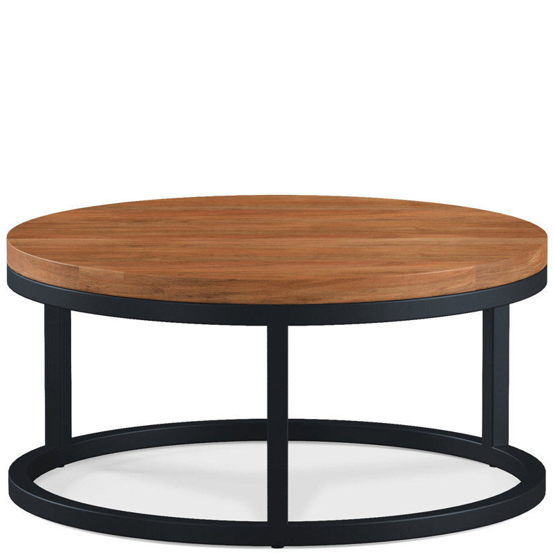 Culberson Solid Coffee Table, 42" H x 80" W x 80" D, Brown