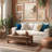 Velvet Throw Pillow Covers,Contrasting colors Pillows Decorative Set of 4-114187996-114187993