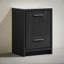 Meuble-lavabo autoportant 24 po Virage en chêne noir avec comptoir Virage-119665152-119665153-119665156