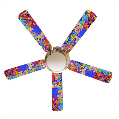52.00'' Ceiling Fan with Light Kit