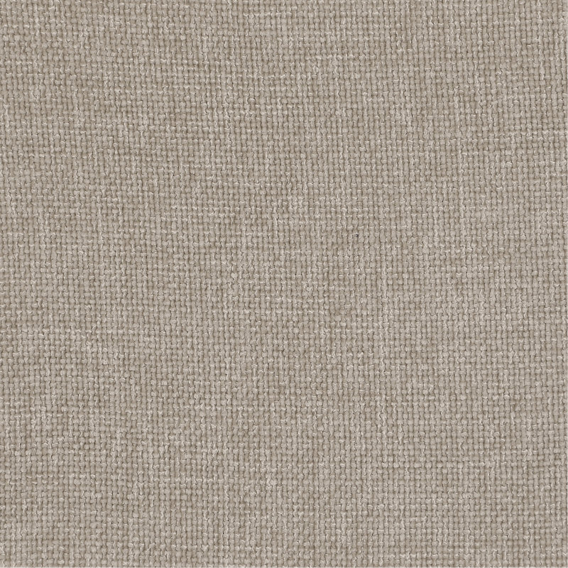 Aura Beige Upholstered Curved Sofa