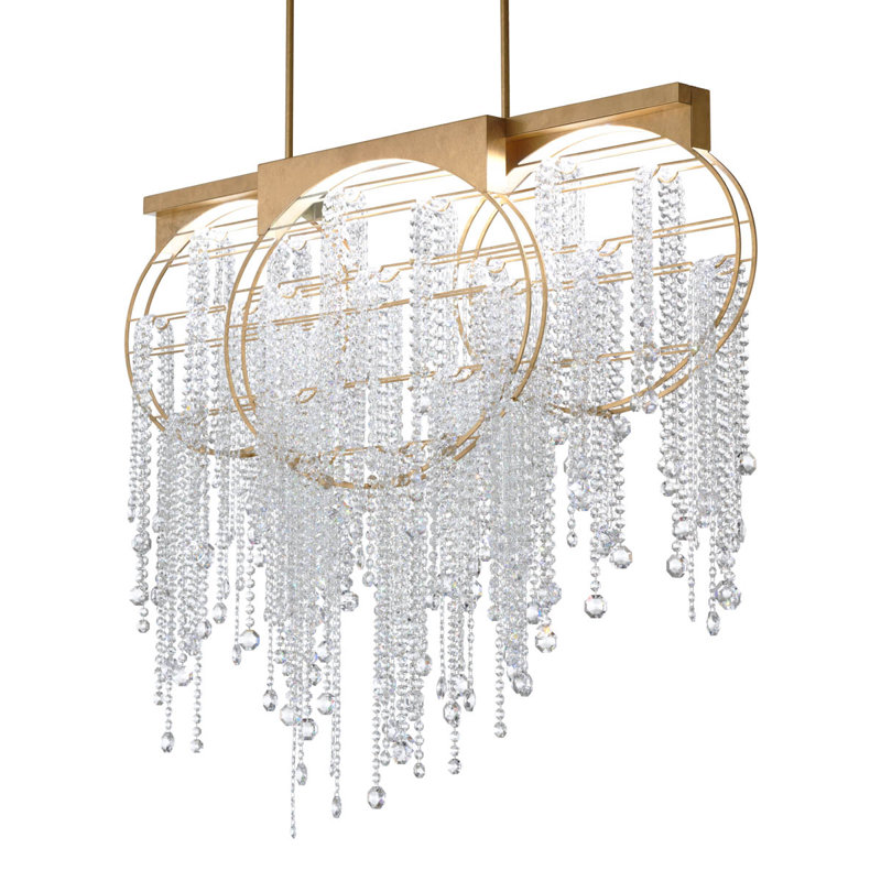 Fantasia 3 - Light LED Pendant, Antique Silver