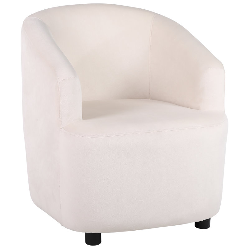 Modern Single Reception Sofa, Upholstered in Soft Velvet, Suitable for Living Rooms and Bedrooms