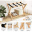 Porte-bagages pliable en bois avec tablette-110396352-111608821