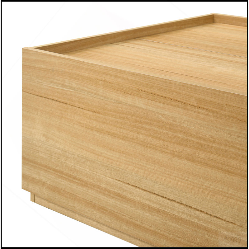 Table basse 1pc Natural Finish, Naturel