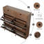 Armoire de rangement pour chaussures 24 paires avec 2 tiroirs-338719615
