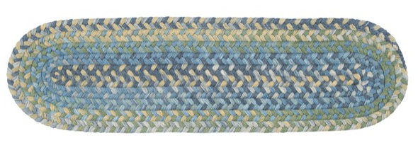 Tapis d'escalier Heiman Morris - Bleu, 1