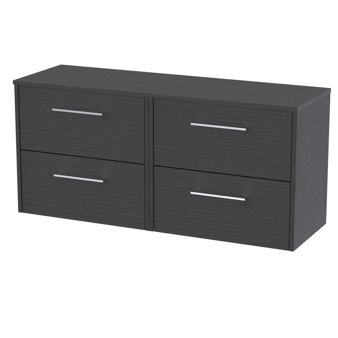 Juno 120.5Cm Wall Mounted Single Bathroom Vanity Base Only