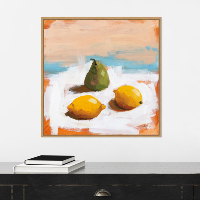 «Fruit and Cheer II», reproduction sur toile par Archbell, H 22 po x l 22 po x P 2 po