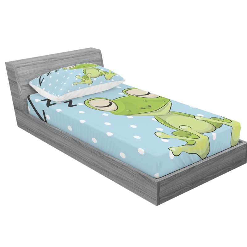 Microfiber Sheet Set, Twin Sheet Set with Fitted Sheet