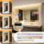 Rectangle Bluetooth Led Mirror-1676645568
