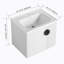 Meuble-lavabo simple 23,8 po avec plateau en céramique Foerer-774340952