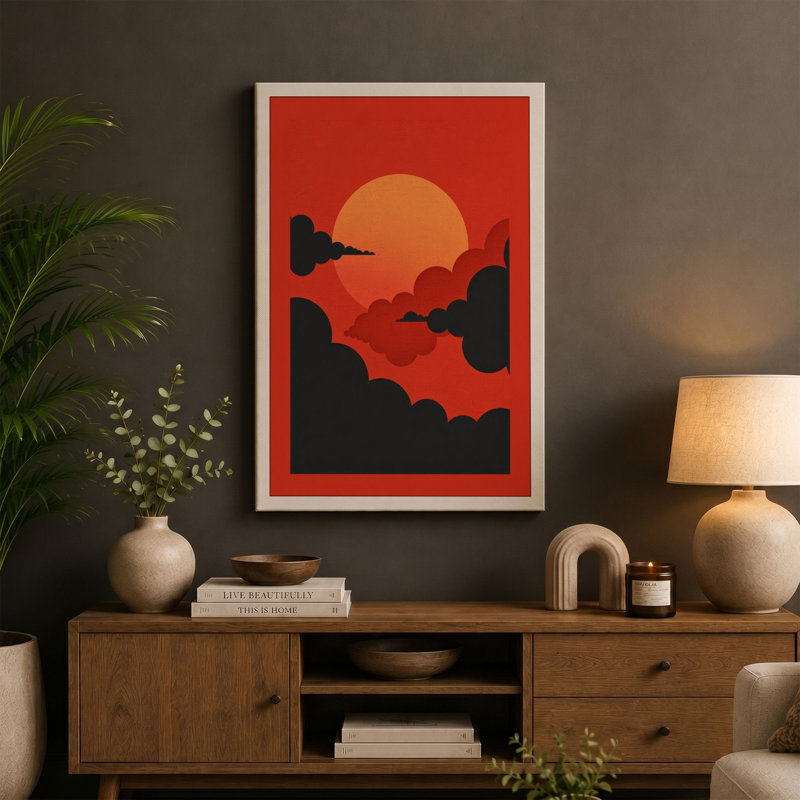 Print, 30x20 - 76.2 x 50.8 cm, Taupe Border
