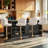 Upholstered Adjustable Height Counter Stool-907616397