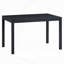 Mobilier de cuisine moderne en bois à finition noire 1pc