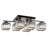 Cavanagh 6 - Light Modern Crystal Flush Mount-657653181-657653182-657653183