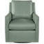 Jaxon Leather Swivel Armchair-584358082-584382276