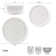 Mikasa Callie 12-Pc Dinnerware Set, Bone China/Service For 4