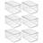 mDesign Plastic Storage Bin Box Container, Lid and Handles-98155404-98155402