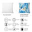 Coussin Blue and White-1368804300