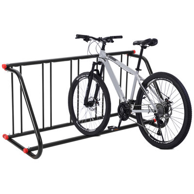 Large Commercial Bike Rack,Grid Bike Rack In Ground,Freestanding Bicycle Floor Parking Stand for Garages Streets Yards Bike Events