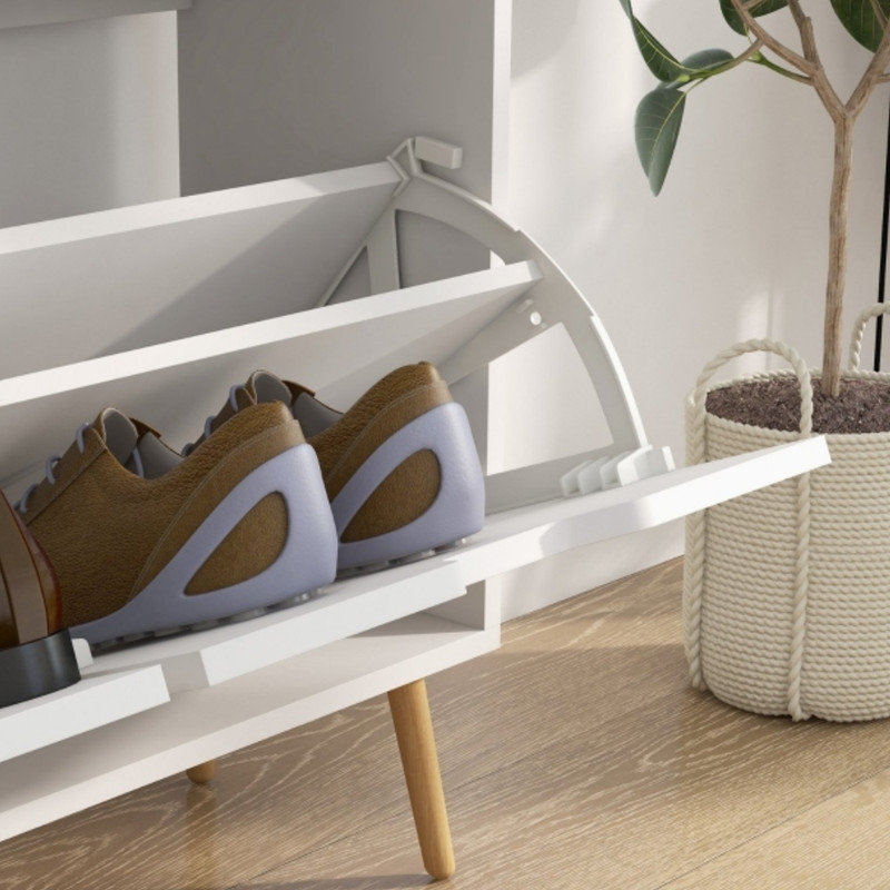 16 Pair Shoe Storage Cabinet