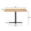 Plateau de table rectangulaire en bois massif avec base en X-1832549397-1832549401-1832549396
