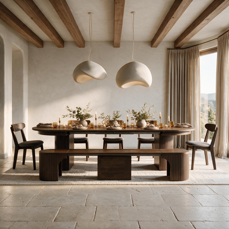 Bachman Solid Wood Dining Set