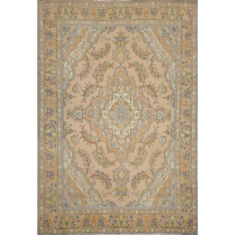Tapis traditionnel floral 10 x 13