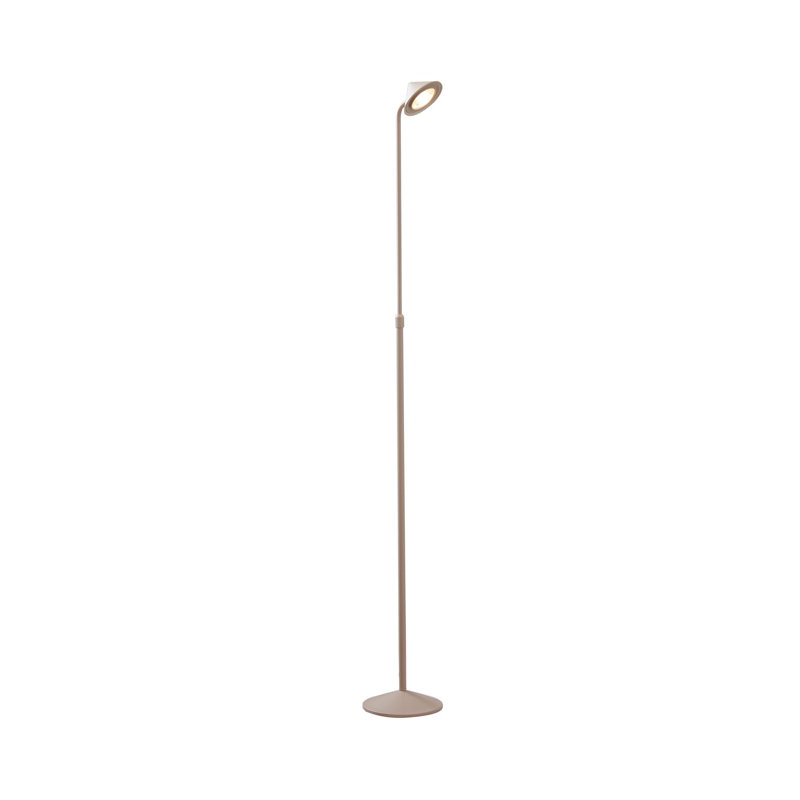 Lampe de lecture contemporaine à DEL Isabella avec contrôle tactile, trois niveaux de luminosité et alimentation USB Type-C Isabella