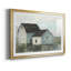 «Barn At Sunset II», reproduction encadrée de qualité supérieure - prête à être accrochée-1864677502-1864684458-1864684457