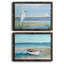 " Summer Heron " 2 - Pieces Painting Print-1918493948-1918493949