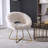 Vanezza 28.35" Wide Modern Faux Suede Accent Chair with Metal Legs-1958466011-1900437628