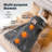 Wearable Heated Blanket with Sleeves and Foot Pocket, 10 Heat Settings & Auto Shut-Off, 50" x 70"+18"-119293475