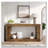 Wood Console Table with Storage Space-Saving Design