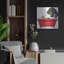 Art mural en métal Trinx «Black Dachshund in Red Tub» par Danny Gordon-119685815