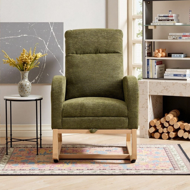 Chaise berçante Accent, Brun