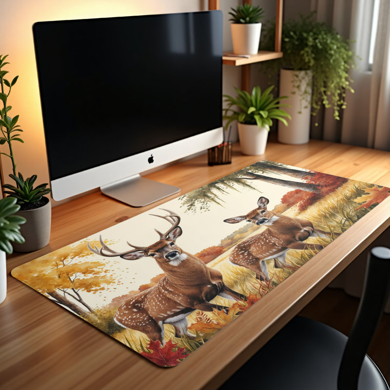 Polyester Desk Pad, 31.5x15.5