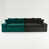 Green/Black Velvet