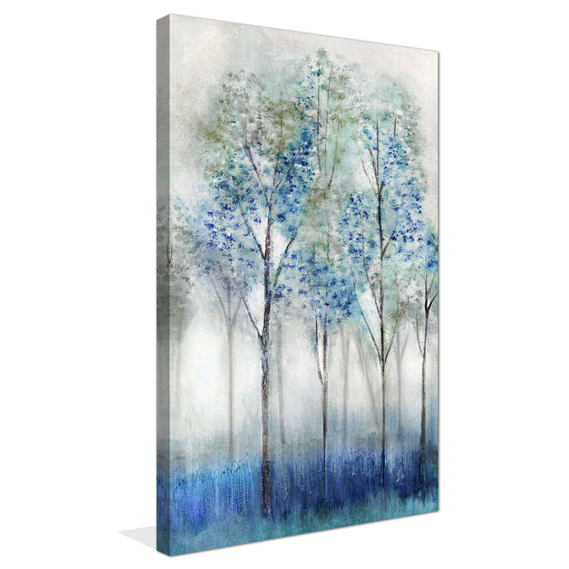 Forêt de rêve par Tava Studios - Peinture, L 18 po x H 30 po, Toile tendue